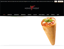 Tablet Screenshot of konopizza.it
