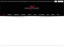 Tablet Screenshot of konopizza.com